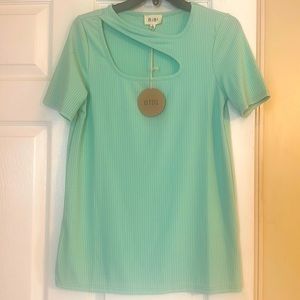 Bibi mint green top